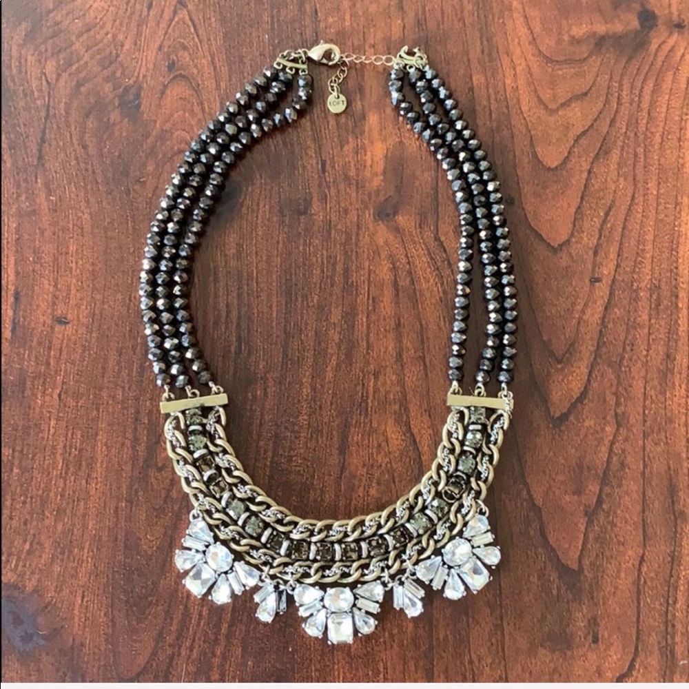 Loft Rhinestone Necklace